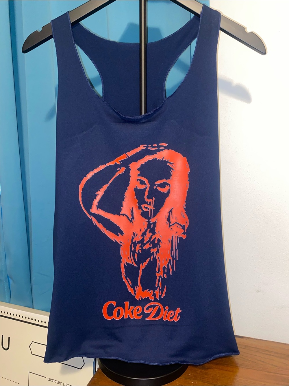 NEW! COKE DIET - LINDSAY LOHAN  loose fit tank top